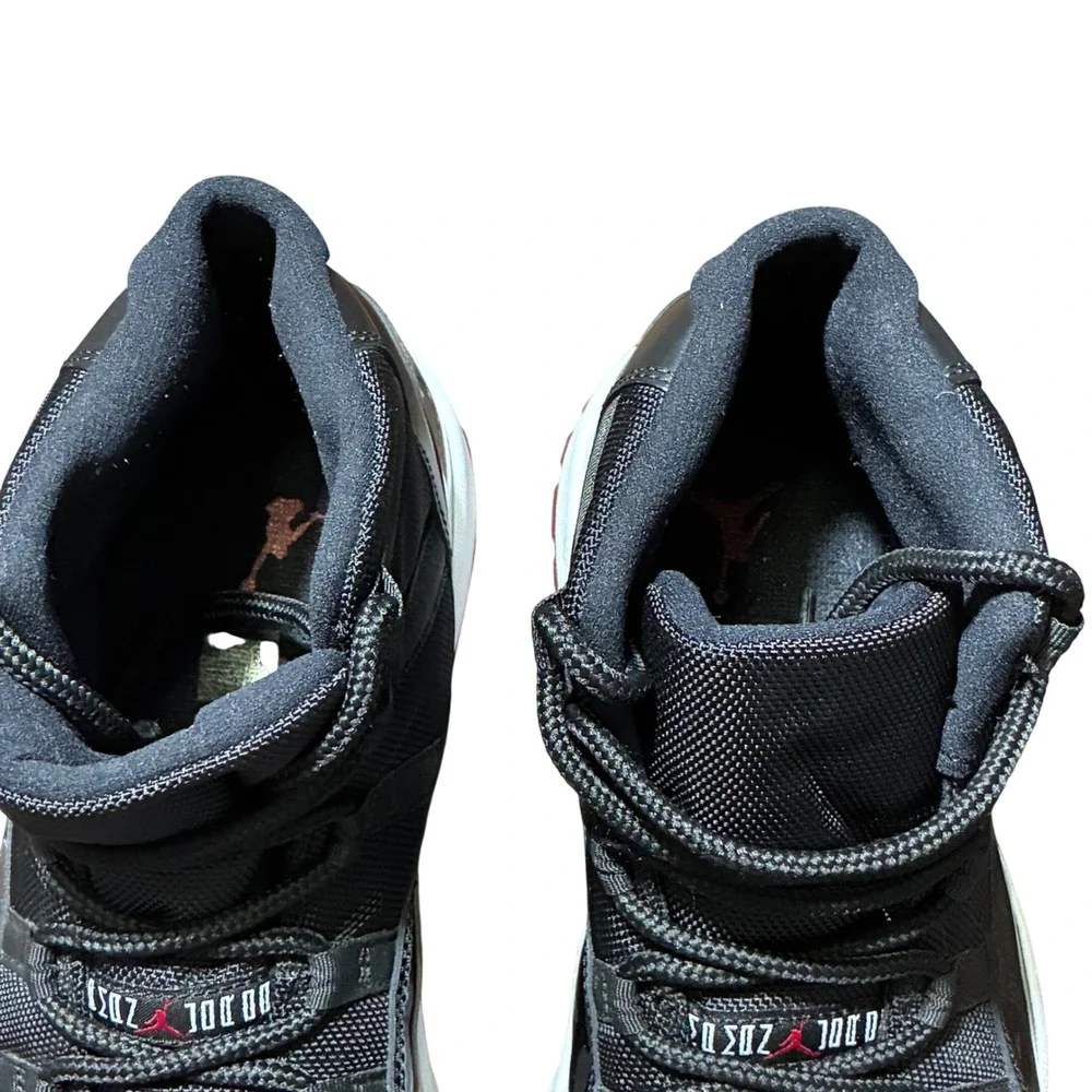 Men's Size 12 - CLEAN Air Jordan 11 Retro Bred Basketball Sneakers 378037 2012